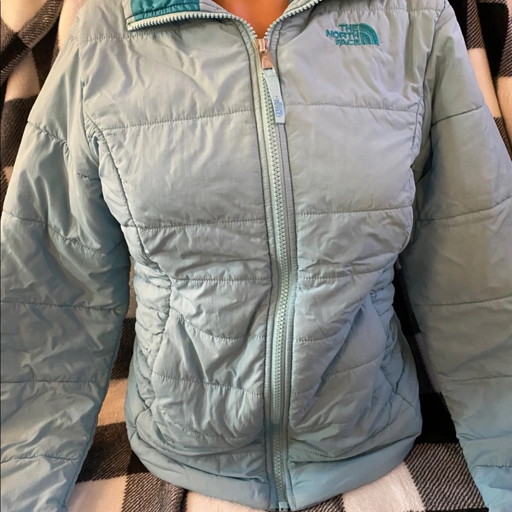 Girls north face coat